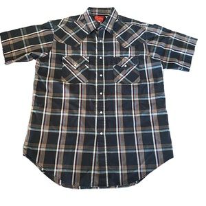 Vintage Pearl Snap Cowboy Shirt